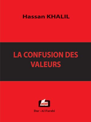 cover image of La confusion des valeurs